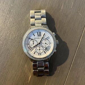 Silver Michael Kors watch